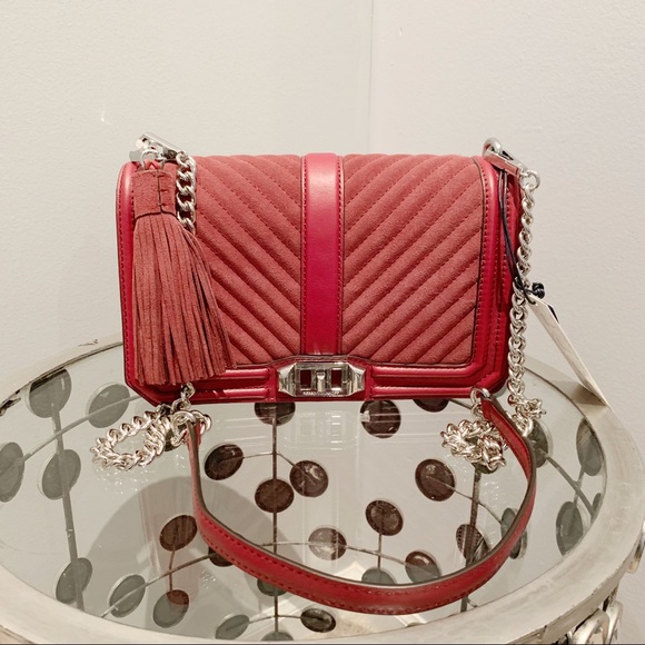 Rebecca Minkoff Suede Love Crossbody Bag - Picture 2 of 8